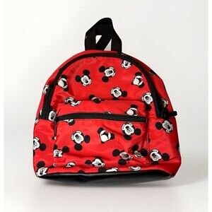 BioWorld Disney Mickey Mouse Print Mini Backpack NWOT